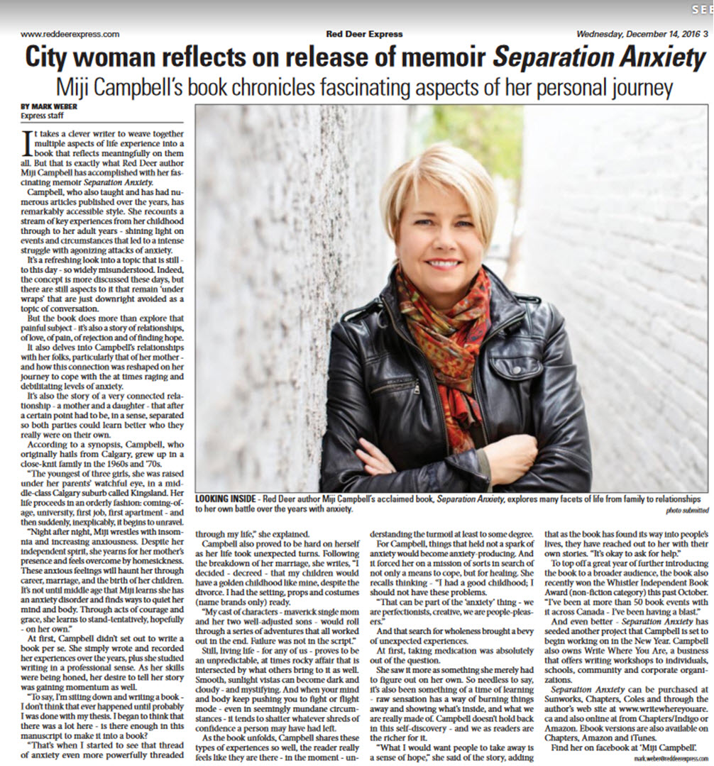 Red Deer Express December 2016