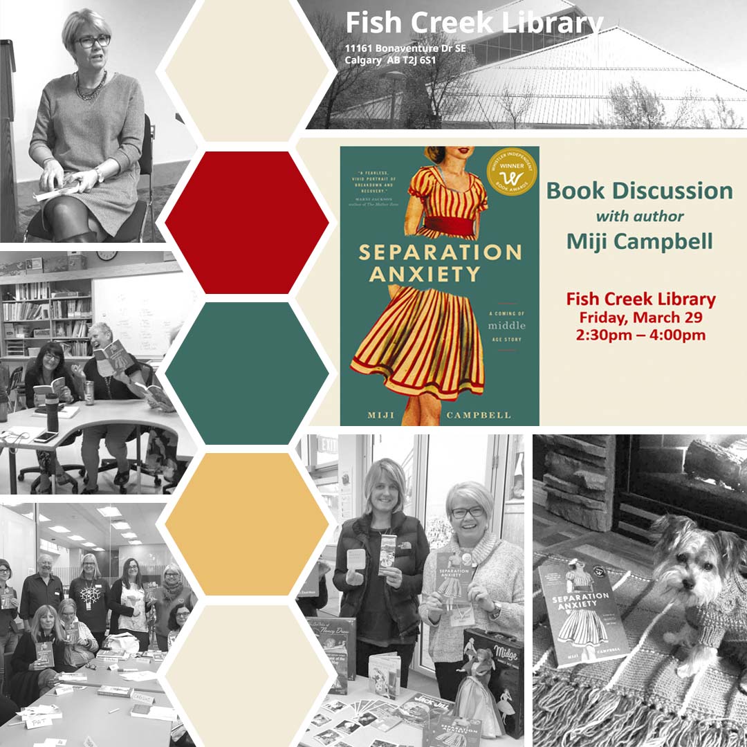 Fish Creek Library – Separation Anxiety Book Discussion Group March 29